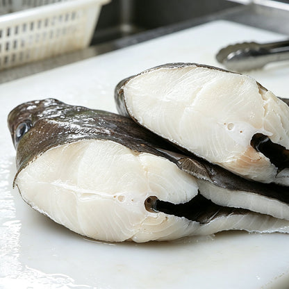 Frozen Halibut Steak Cuts