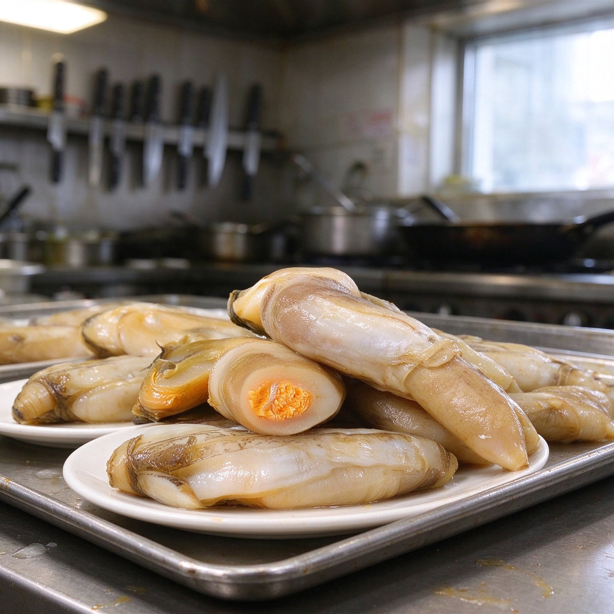 Fresh-Frozen Giant Razor Clams