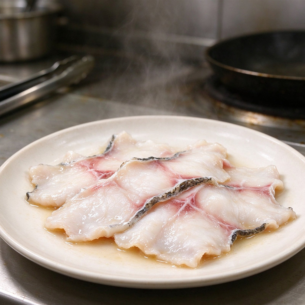 Fresh Crispy Grass Carp Slices