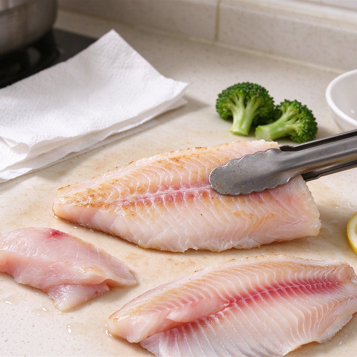 Fresh Boneless Sea Bream Fillets